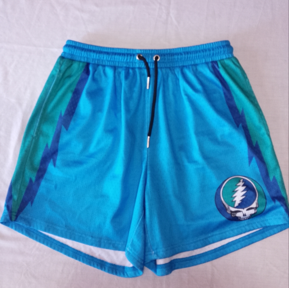 Grateful Dead Mesh Lined Athletic Shorts Section 119 Unisex